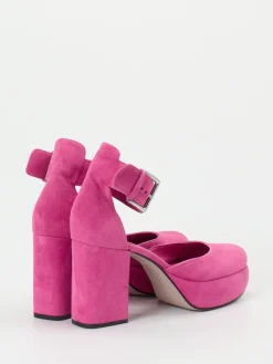 Kennel & Schmenger – Plateau-Pumps aus Veloursleder-Kennel u0026 Schmenger Outlet