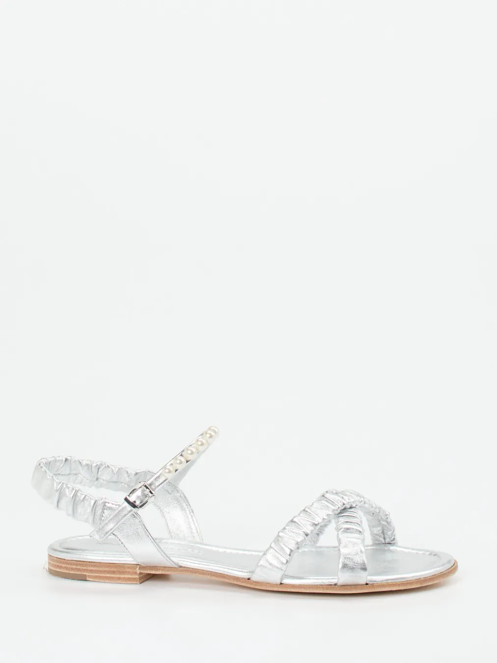 Kennel & Schmenger – Riemchensandale aus Metallicleder-Kennel u0026 Schmenger Clearance