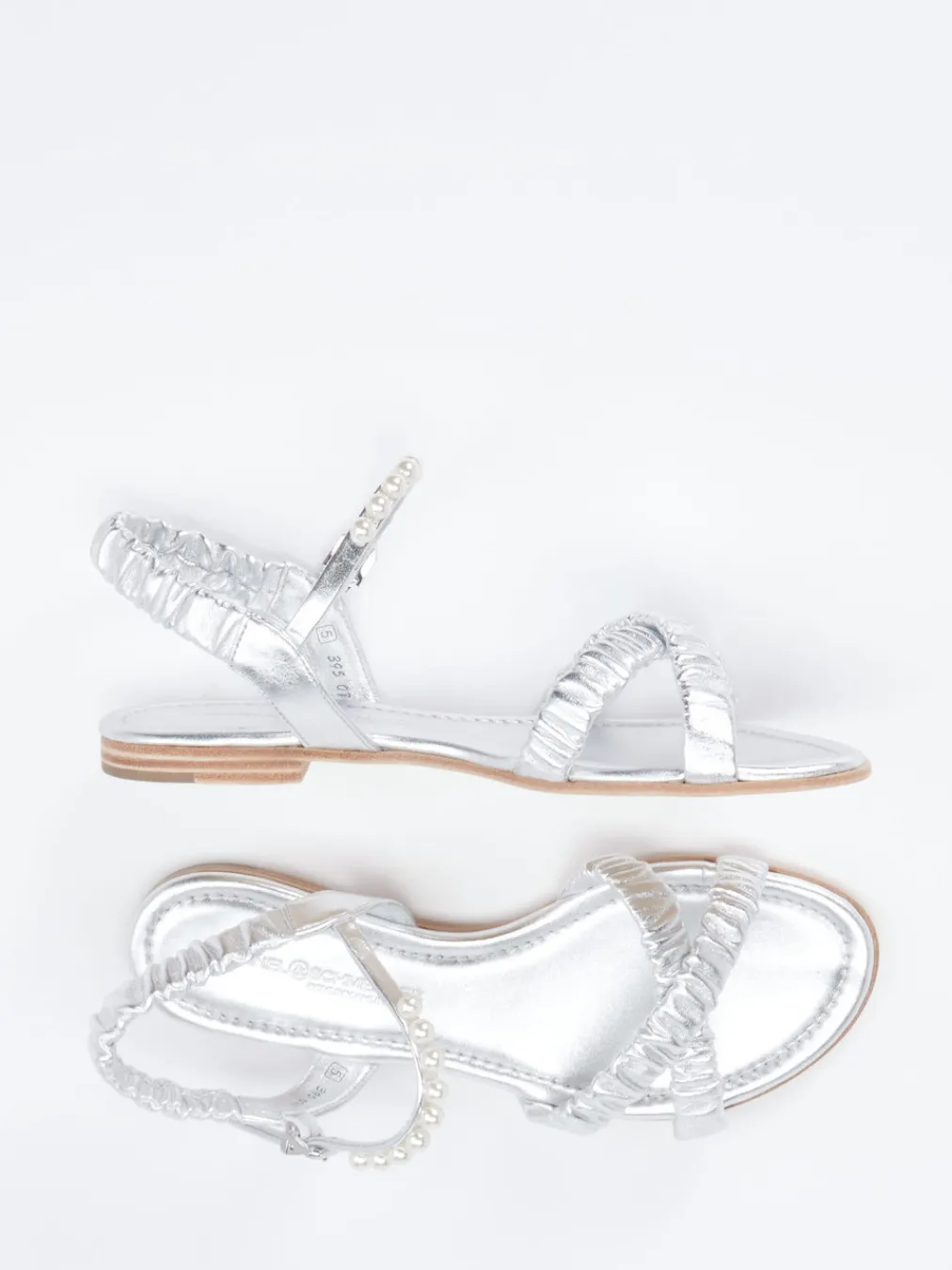 Kennel & Schmenger – Riemchensandale aus Metallicleder-Kennel u0026 Schmenger Clearance