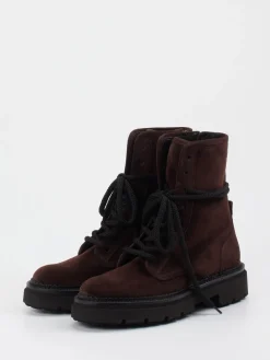 Kennel & Schmenger – Schnürboots aus Lammleder dunkel-Kennel u0026 Schmenger