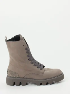 Kennel & Schmenger – Schnürstiefelette aus Nubukleder taupe-Kennel u0026 Schmenger Best