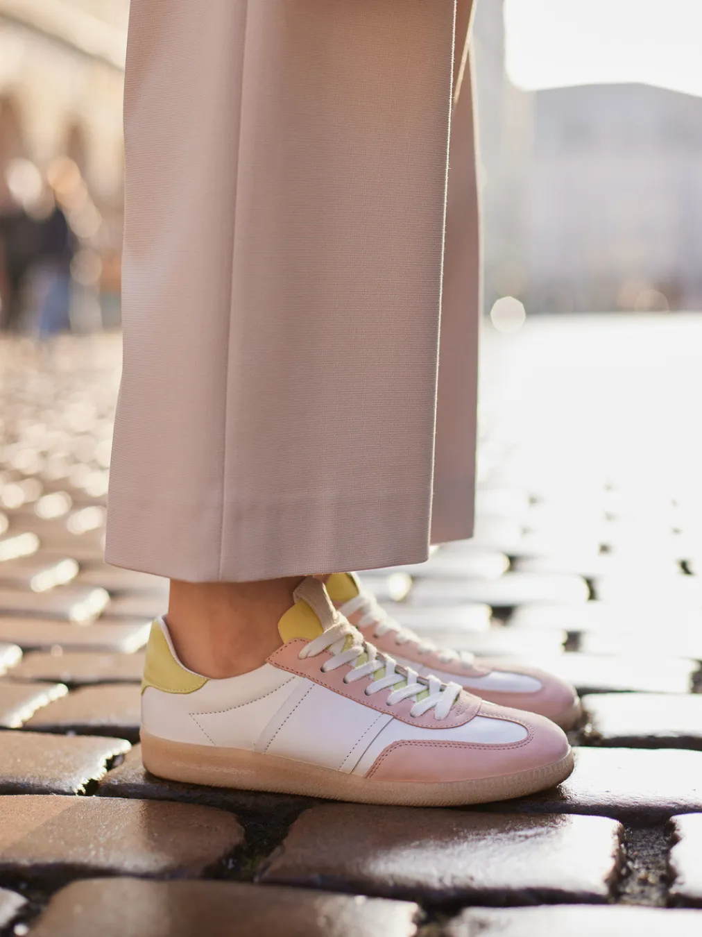 Kennel & Schmenger – Sneaker aus Kalbleder in Pastell-Kennel u0026 Schmenger Best