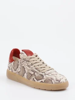 Kennel & Schmenger – Sneaker aus Lackleder mit Snake-Print-Kennel u0026 Schmenger Hot