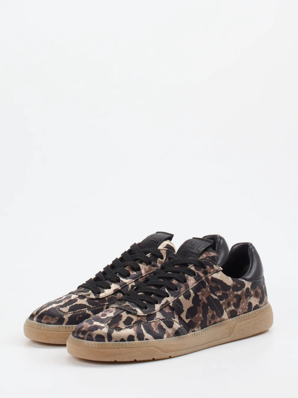 Kennel & Schmenger – Sneaker aus Satin-Textil mit Leoprint-Kennel u0026 Schmenger Discount