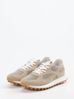 Kennel & Schmenger – Sneaker aus Veloursleder und Mesh-Kennel u0026 Schmenger