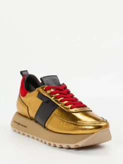 Kennel & Schmenger – Sneaker aus Metallicleder-Kennel u0026 Schmenger