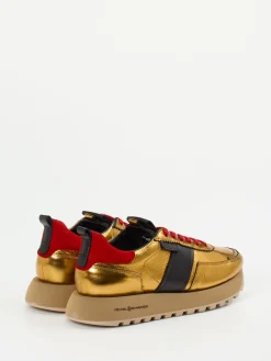 Kennel & Schmenger – Sneaker aus Metallicleder-Kennel u0026 Schmenger