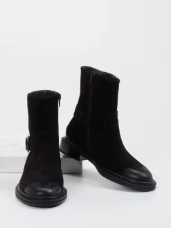 Kennel & Schmenger – Stiefelette aus Veloursleder-Kennel u0026 Schmenger New