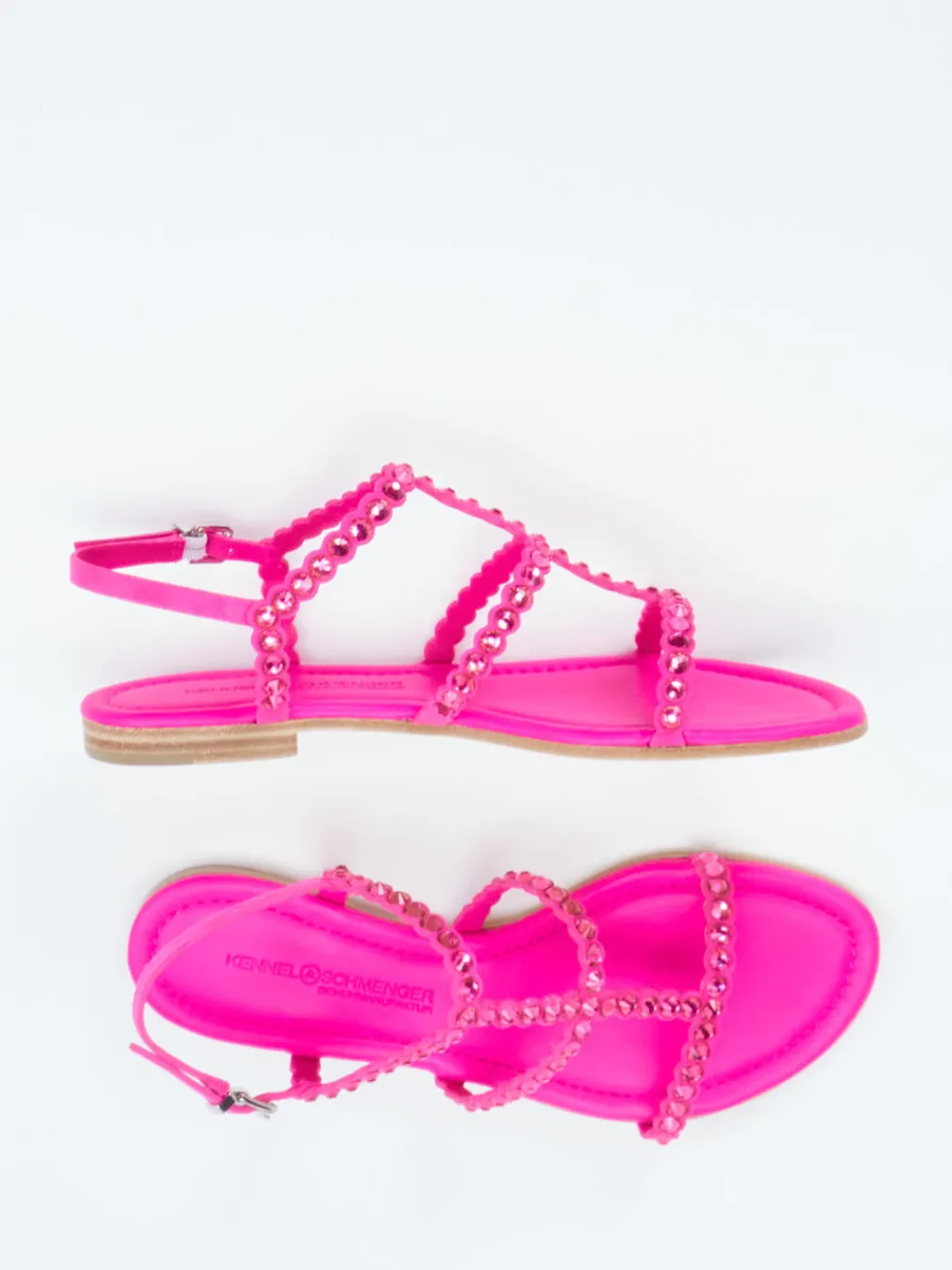 Kennel & Schmenger – Zehentrenner aus Veloursleder-Kennel u0026 Schmenger Sale