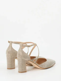 – Abendsandaletten aus Metallicleder-Konstantin Starke Best