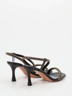 – Abendsandale aus Metallicleder-Konstantin Starke Hot