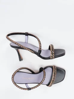 – Abendsandale aus Metallicleder-Konstantin Starke Hot