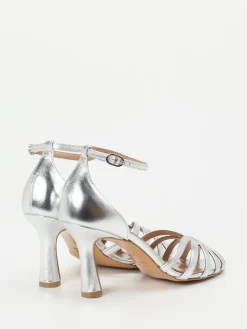 – Abendsandale aus Metallicleder-Konstantin Starke Sale