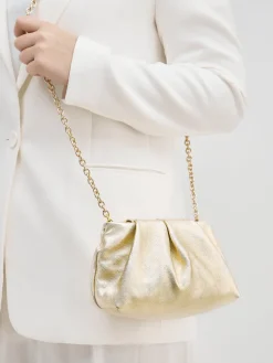 – Abendtasche aus Metallicleder-Konstantin Starke Outlet