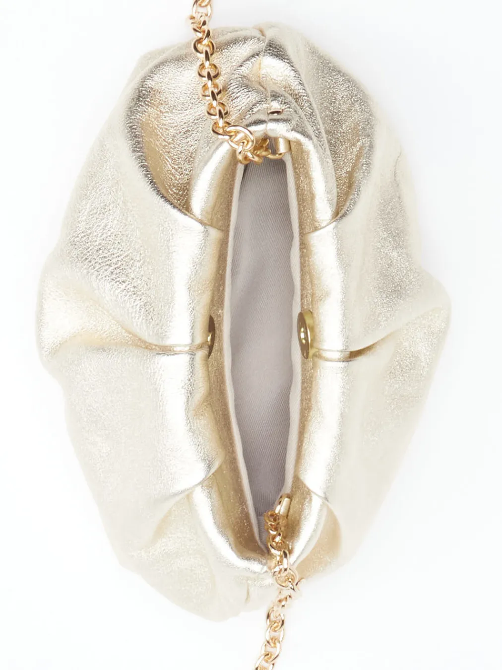 – Abendtasche aus Metallicleder-Konstantin Starke Outlet