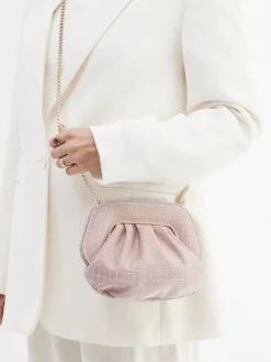 – Abendtasche aus Leder in Roségold-Konstantin Starke Clearance