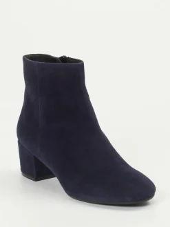 – Ankle Boots aus Veloursleder Dunkel-Konstantin Starke Online