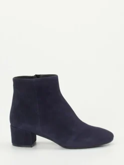 – Ankle Boots aus Veloursleder Dunkel-Konstantin Starke Online