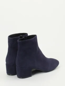 – Ankle Boots aus Veloursleder Dunkel-Konstantin Starke Online