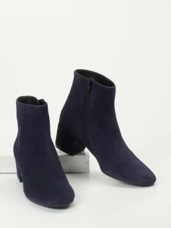 – Ankle Boots aus Veloursleder Dunkel-Konstantin Starke Online