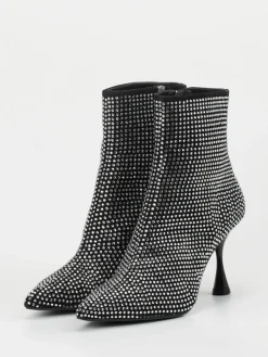 – Ankle Boots aus Metallic mit Strass-Konstantin Starke Outlet