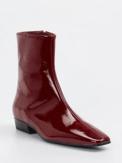 – Ankle Boots aus Lackleder Bordeaux-Konstantin Starke Best