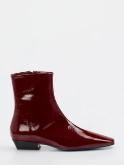 – Ankle Boots aus Lackleder Bordeaux-Konstantin Starke Best