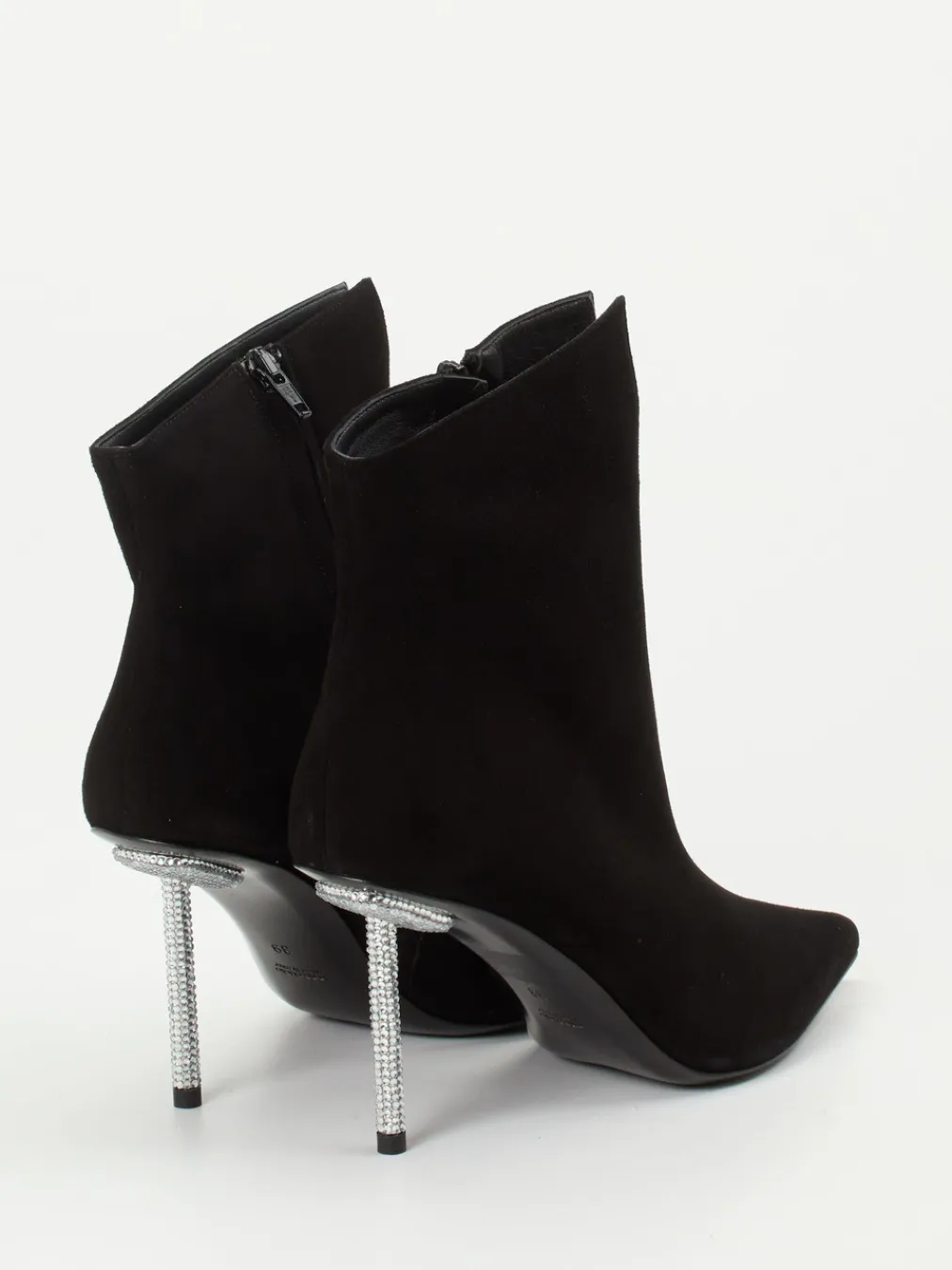 – Ankle Boots aus Veloursleder-Konstantin Starke Outlet