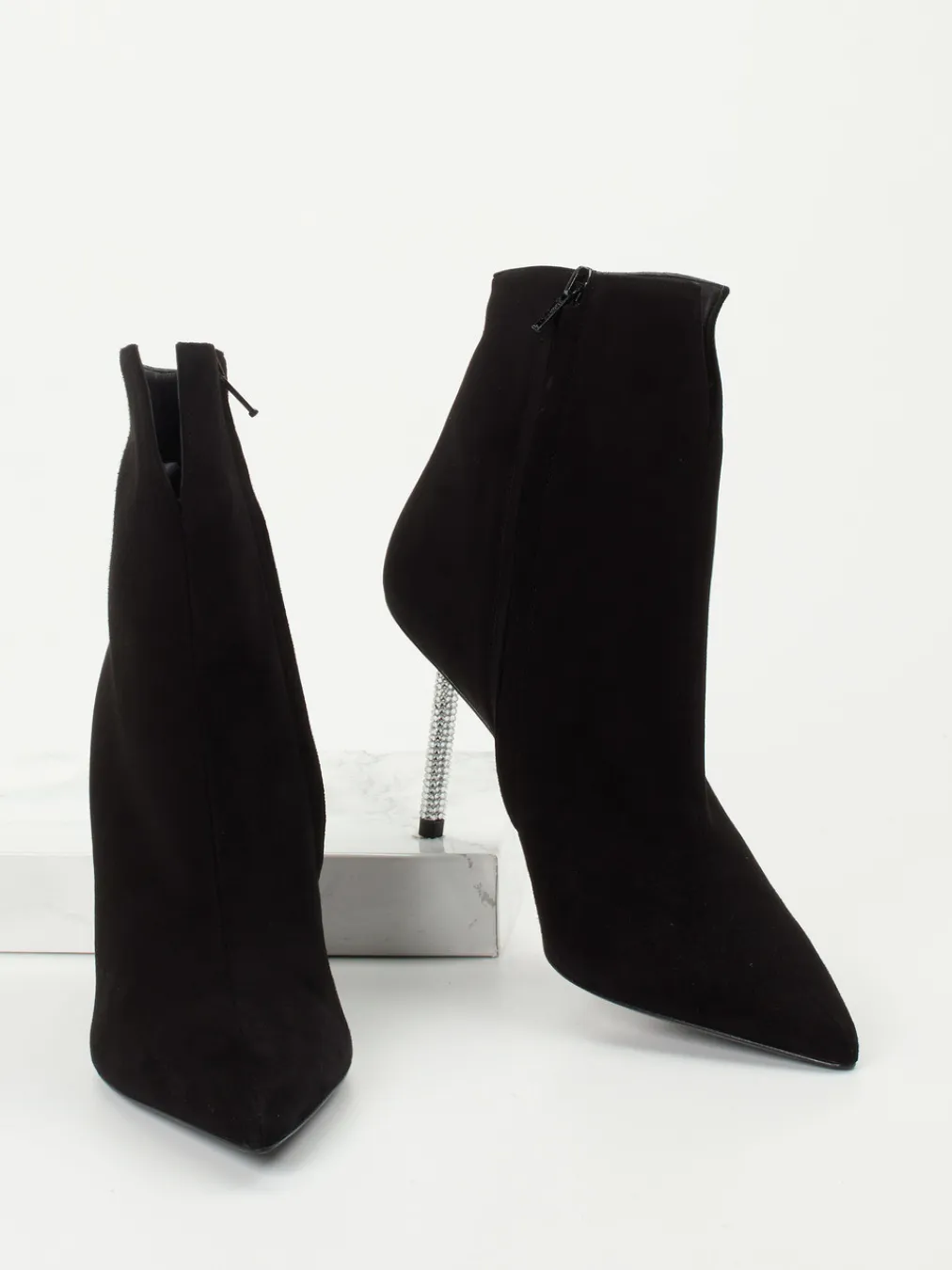 – Ankle Boots aus Veloursleder-Konstantin Starke Outlet