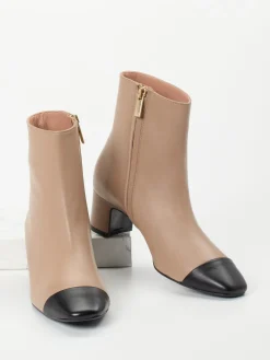 – Ankle Boots aus Lammleder braun-Konstantin Starke Discount