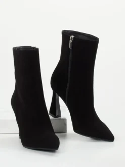 – Ankle Boots aus Veloursleder-Konstantin Starke