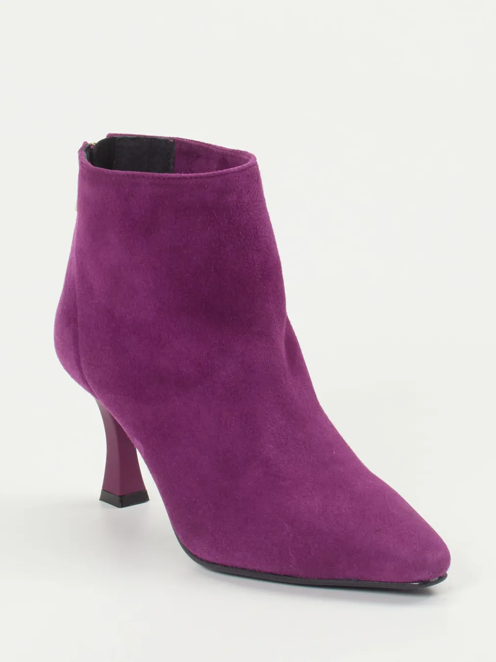 – Ankle Boots aus Veloursleder Violett-Konstantin Starke Sale