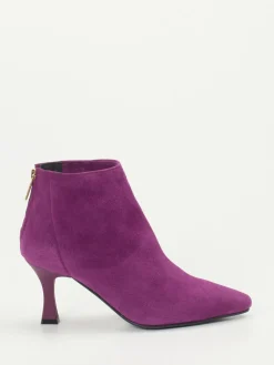 – Ankle Boots aus Veloursleder Violett-Konstantin Starke Sale