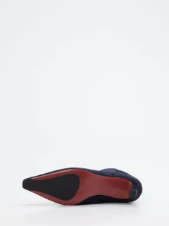 – Ankle Boots aus Veloursleder Dunkel-Konstantin Starke