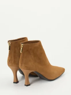 – Ankle Boots aus Veloursleder Cognac-Konstantin Starke Hot