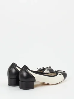 – Ballerina-Pumps aus Lammleder Offwhite-Konstantin Starke