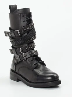 – Biker Boots aus Kalbleder-Konstantin Starke New