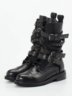 – Biker Boots aus Kalbleder-Konstantin Starke New