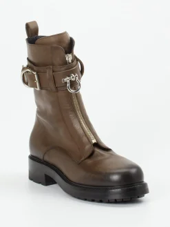 – Biker-Stiefelette aus Kalbleder-Konstantin Starke