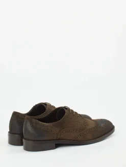 – Brogues aus Veloursleder mokka-Konstantin Starke Discount