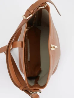 – Bucket Bag aus Leder Cognac-Konstantin Starke Hot