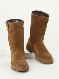 – Chunky Boots aus Veloursleder-Konstantin Starke Online