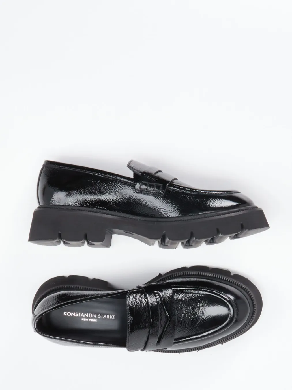 – Chunky Loafer aus Lackleder-Konstantin Starke Sale