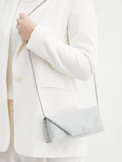 – Clutch aus Metallic-Textil-Konstantin Starke Discount