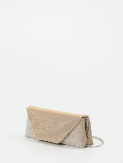 – Clutch aus Textil in Champagner-Konstantin Starke Hot