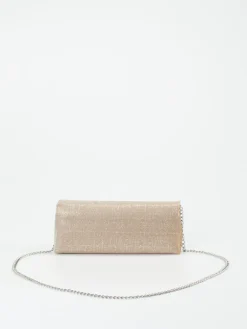 – Clutch aus Textil in Champagner-Konstantin Starke Hot