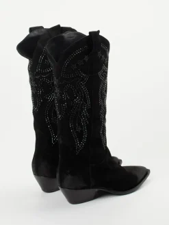 – Cowboyboots aus Veloursleder-Konstantin Starke Sale