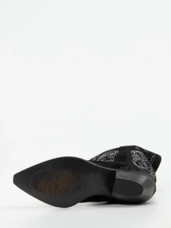 – Cowboyboots aus Veloursleder-Konstantin Starke Sale