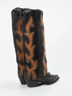 – Cowboy Boots aus Nubukleder-Konstantin Starke Hot