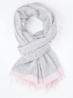 – Fransenschal aus Kaschmir Hell-Konstantin Starke Sale